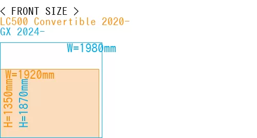 #LC500 Convertible 2020- + GX 2024-